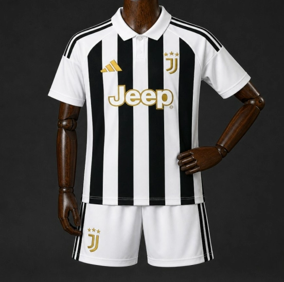 Kids Juventus Home Jersey 2026/27 Kids Juventus Home Jersey 2026/27