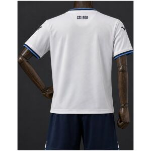 Kids Lazio Away Jersey 2026/27 rear view showing matching team styling