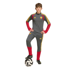 Kids Roma 1/4 Zip Training Sweatshirt 2026/27 Kids Roma 1/4 Zip Training Sweatshirt 2026/27