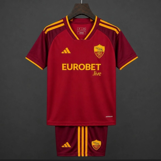 Kids Roma Home Jersey 2026/27 Kids Roma Home Jersey 2026/27