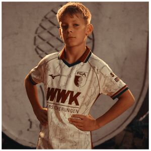 Kids FC Augsburg Home Jersey 2026/27