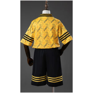 Kids Liverpool Retro Third Kit 1994/96 rear view of shirt and shorts