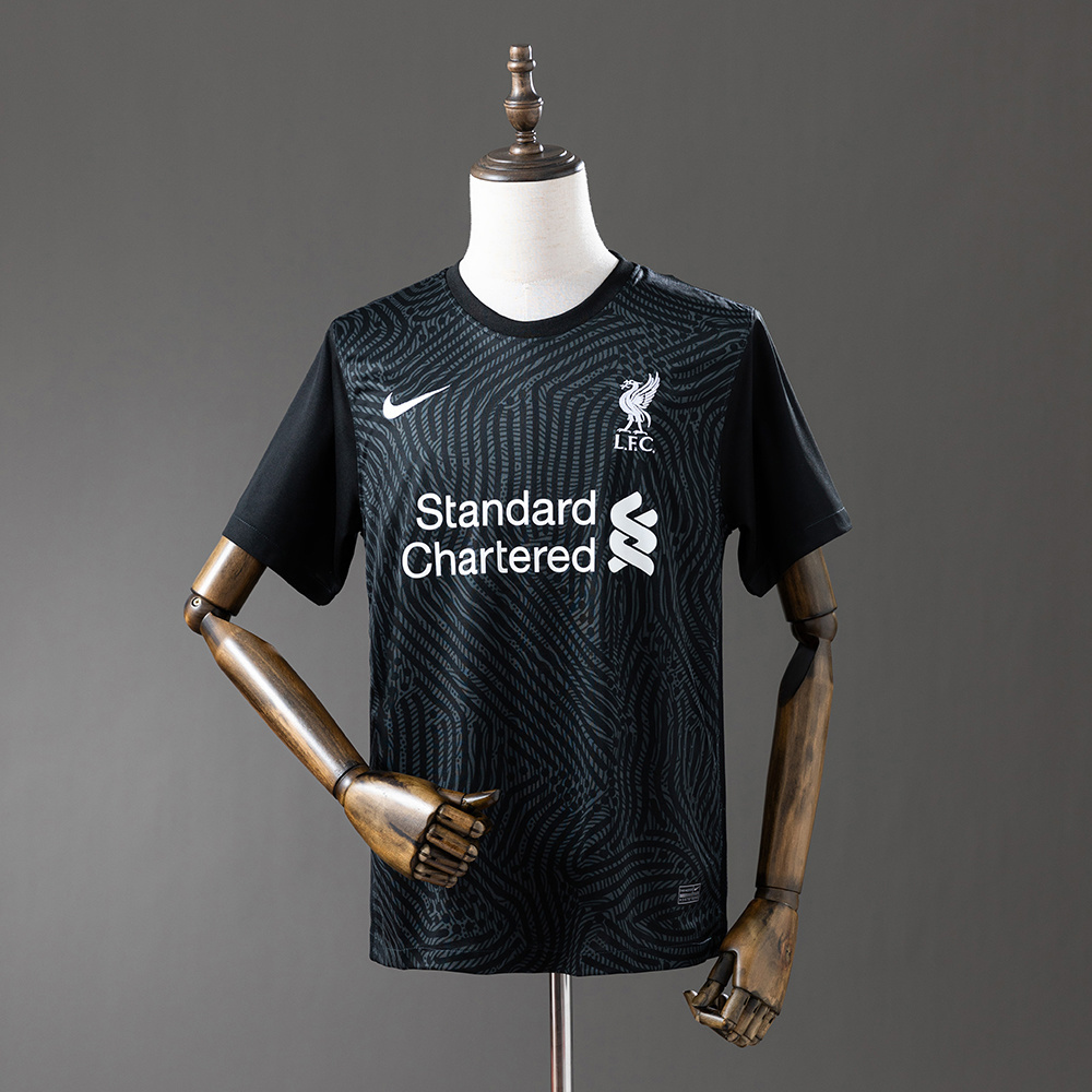 Mens Liverpool Retro Goalkeeper Jersey 2020/21 Mens Liverpool Retro Goalkeeper Jersey 2020/21 front view on mannequin