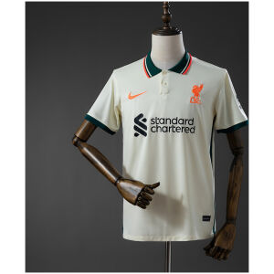 Mens Liverpool Retro Away Jersey 2021/22 front view on mannequin