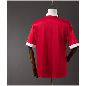 Mens Liverpool Retro Home Jersey 1978/79 rear view showing authentic team styling