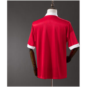 Mens Liverpool Retro Home Jersey 1980/81 rear view showing authentic team styling