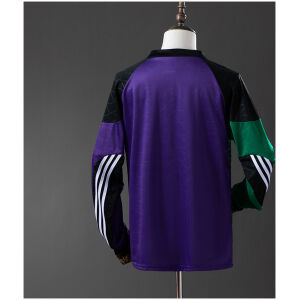Mens Liverpool Retro Long Sleeve Goalkeeper Jersey 1995/96 rear view showing authentic team styling
