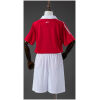 Kids Manchester United Retro Home Kit 2010/11 rear view of shirt and shorts