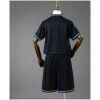 Kids Manchester United Retro Away Kit 1993/94 rear view of shirt and shorts