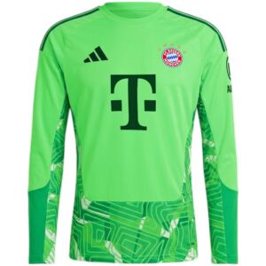 Mens Bayern Munich Goalkeeper Long Sleeve Jersey 2026/27 Maillot Bayern Munich Gardien 2026 2027 Manches Longues Vert 1.jpg