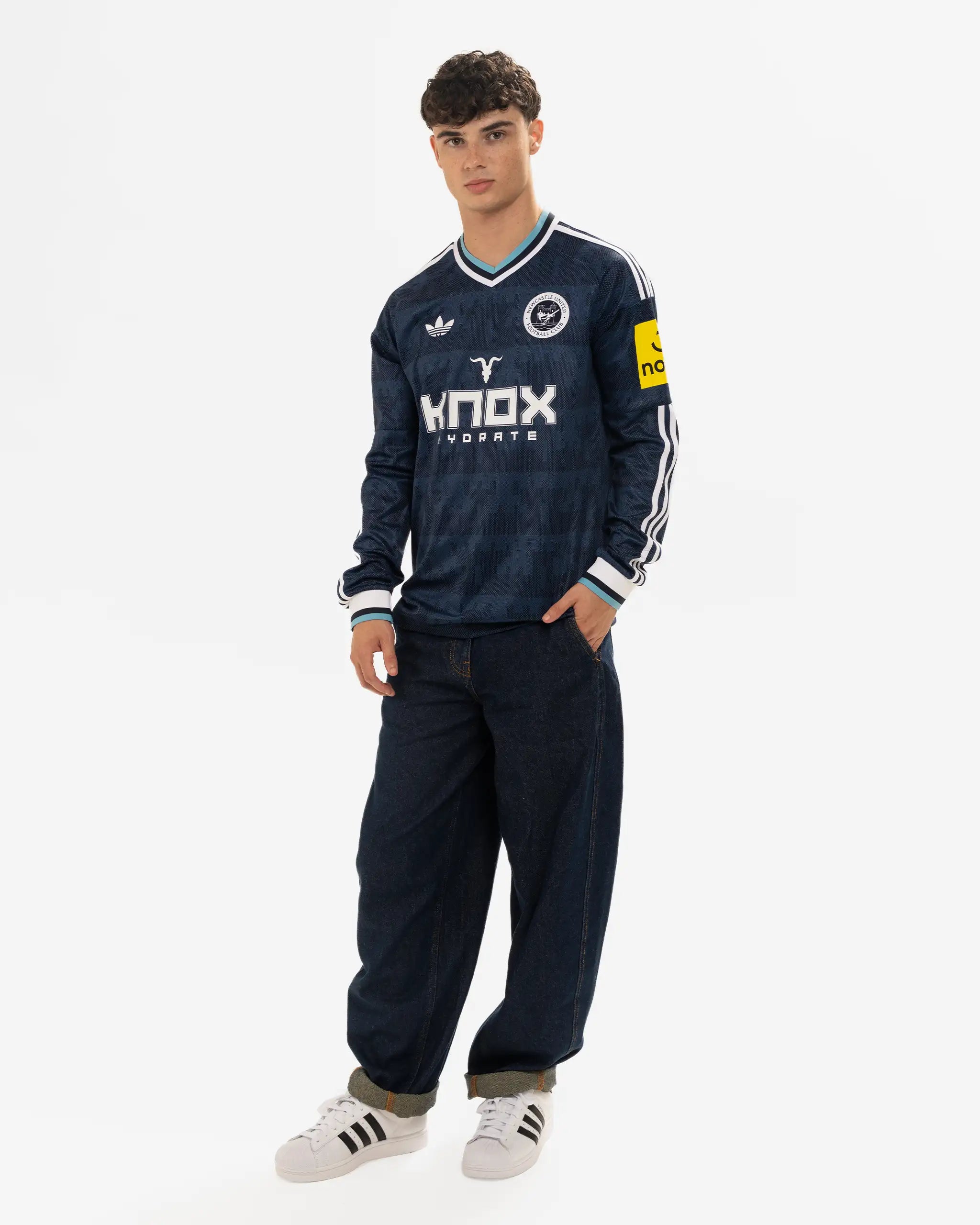 Mens Newcastle United Away Long Sleeve Jersey 2026/27 Mens Newcastle United Away Long Sleeve Jersey 2026/27