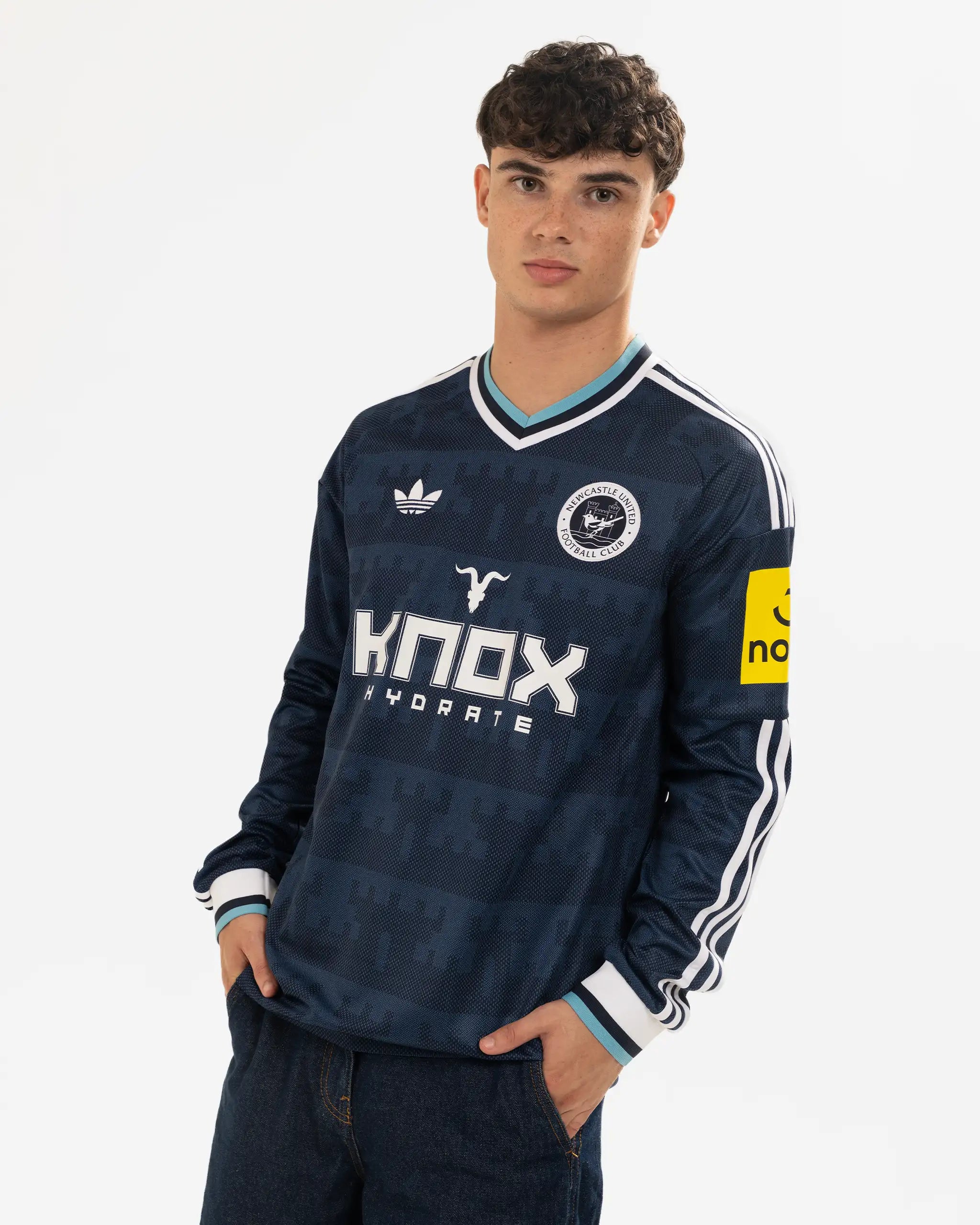 Mens Newcastle United Away Long Sleeve Jersey 2026/27 Mens Newcastle United Away Long Sleeve Jersey 2026/27