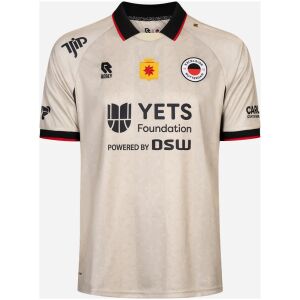 Mens Excelsior Rotterdam Away Jersey 2026/27 cream front with black polo collar