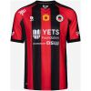 Mens Excelsior Rotterdam Home Jersey 2026/27 red and black stripes front view
