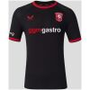 Mens FC Twente Away Jersey 2026/27 black front with red shield crest