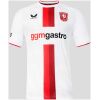 Mens FC Twente third jersey 2026/27 front view with wide red centre stripe