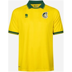 Mens Fortuna Sittard home jersey 2026/27 yellow with green collar and cuff bands