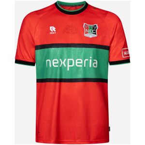 Mens N.E.C. Nijmegen home jersey 2026/27 red with green chest band