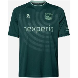 Mens N.E.C. Nijmegen third jersey 2026/27 dark green front view with tonal arc pattern