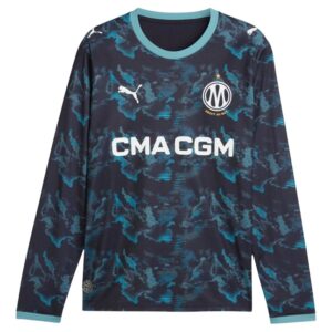 Mens Olympique Marseille Away Long Sleeve Jersey 2026/27 Mens Olympique Marseille Away Long Sleeve Jersey 2026/27