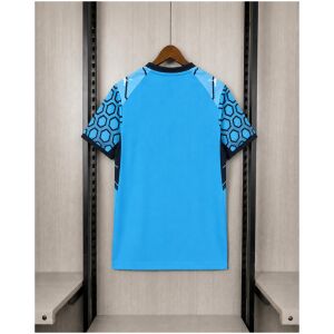 Mens Olympique Marseille Blue Goalkeeper Jersey 2026/27 rear view showing matching team styling