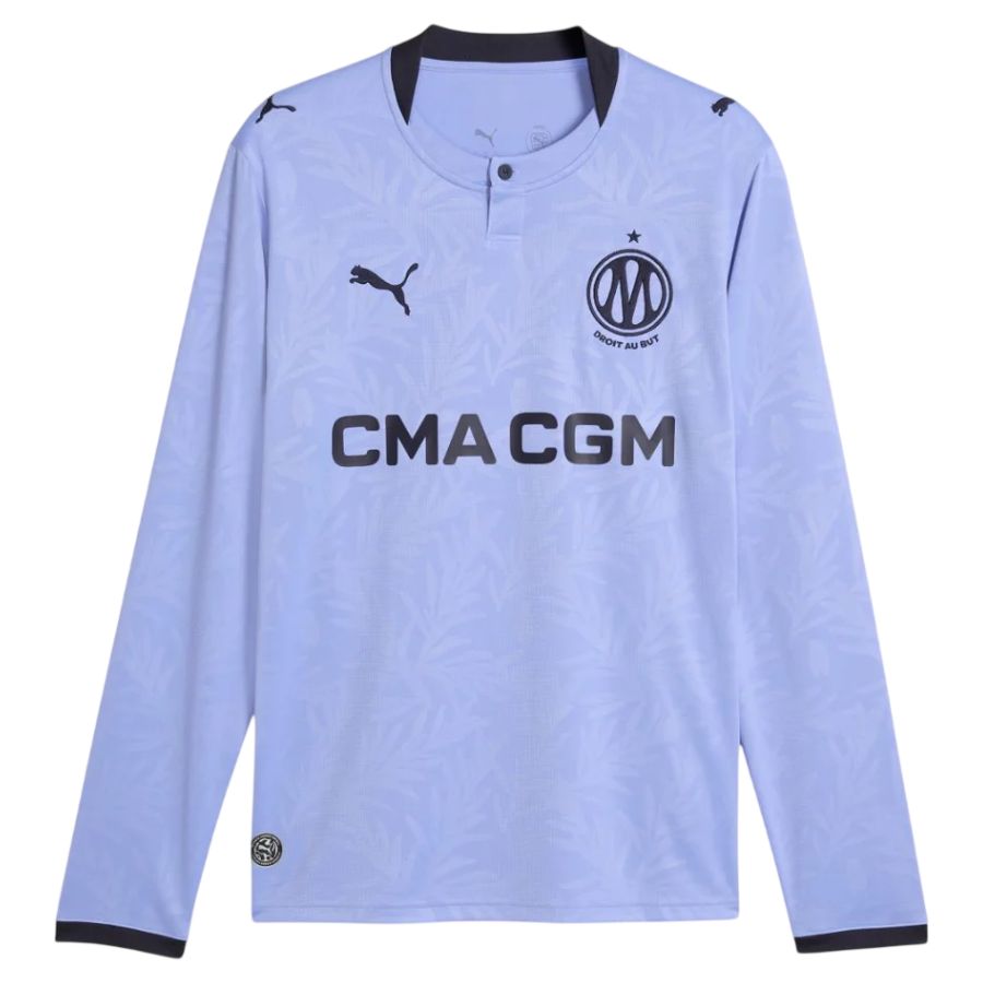 Mens Olympique Marseille Third Long Sleeve Jersey 2026/27 Mens Olympique Marseille Third Long Sleeve Jersey 2026/27