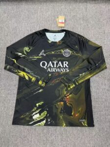 Mens Paris Saint-Germain Fourth Long Sleeve Jersey 2026/27 Mens Paris Saint-Germain Fourth Long Sleeve Jersey 2026/27