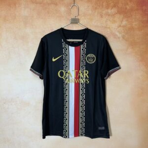 Mens Paris Saint-Germain Black Gold Special Jersey 2026/27