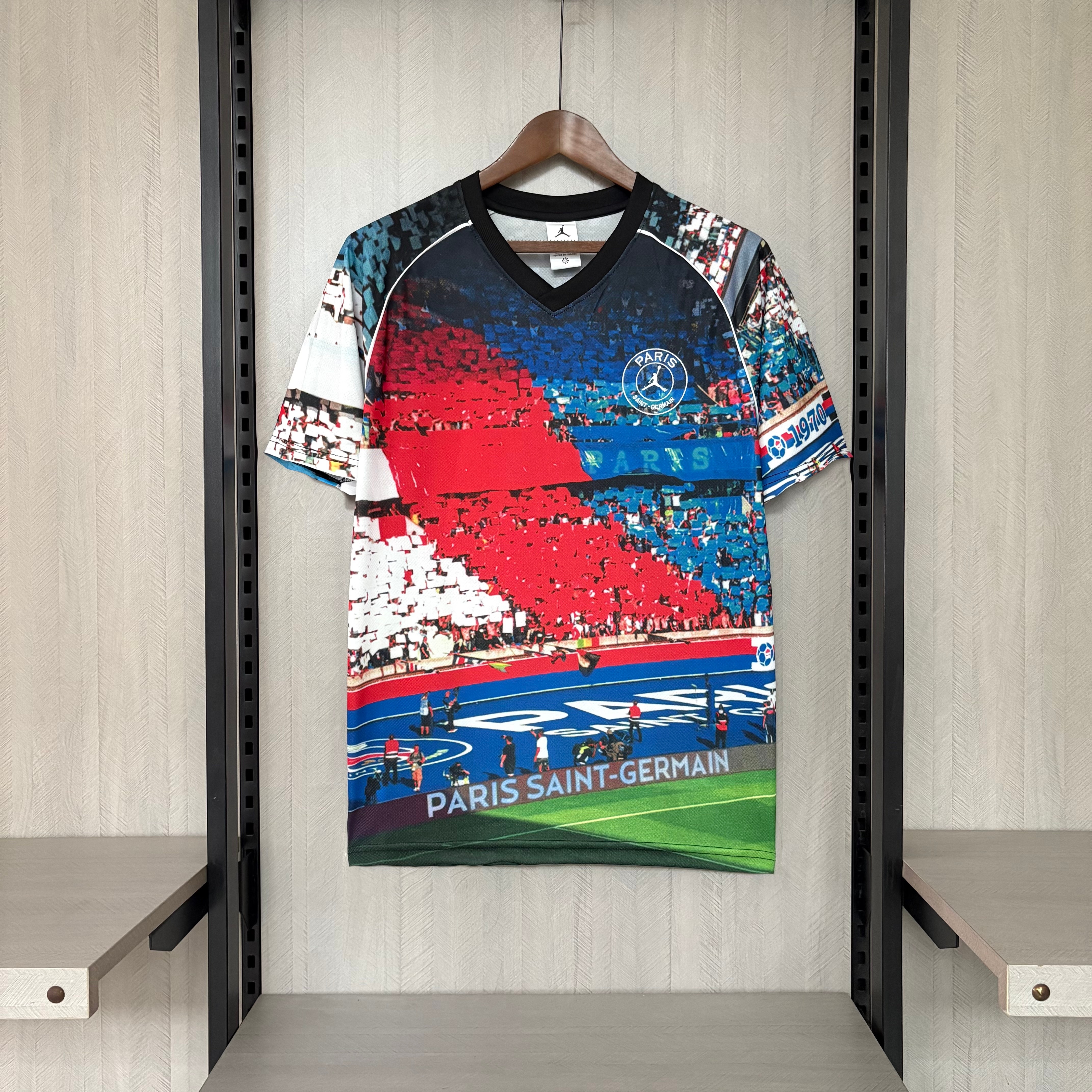 Mens Paris Saint-Germain Stadium Graphic Special Jersey 2026/27 Mens Paris Saint-Germain Stadium Graphic Special Jersey 2026/27