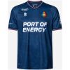 Mens Telstar away jersey 2026/27 navy with tonal line-art graphics and red trim