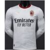 Mens AC Milan Away Long Sleeve Jersey 2026/27 front view with golden wreath