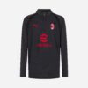 Mens AC Milan Dark Grey 1/4 Zip Training Jersey 2026/27