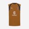 Mens AC Milan Gold Sleeveless Training Jersey 2026/27