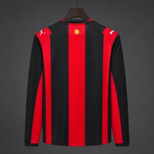 Mens AC Milan Home Long Sleeve Jersey 2026/27