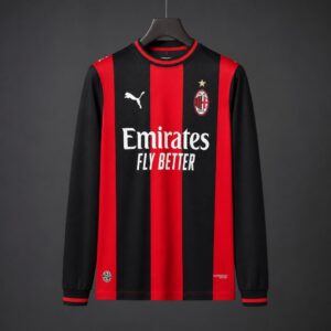 Mens AC Milan Home Long Sleeve Jersey 2026/27