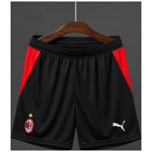 Mens AC Milan Home Shorts 2026/27 rear view showing clean waistband and athletic cut