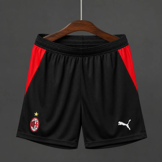 Mens AC Milan Home Shorts 2026/27 Mens AC Milan Home Shorts 2026/27
