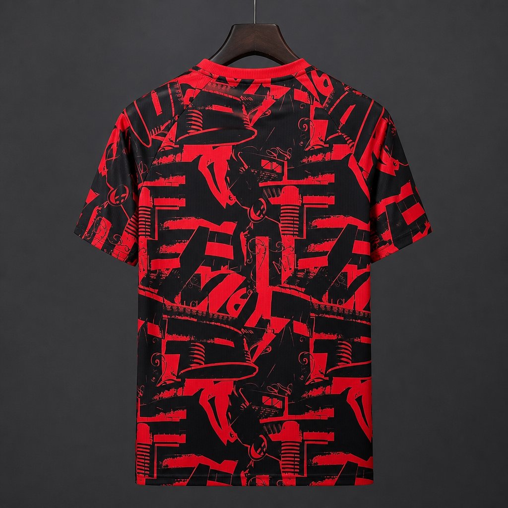Mens AC Milan Pre-Match Jersey 2026/27 Mens AC Milan Pre-Match Jersey 2026/27