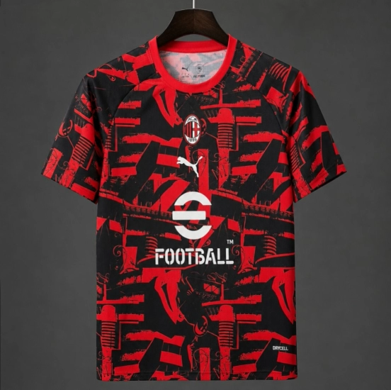 Mens AC Milan Pre-Match Jersey 2026/27 Mens AC Milan Pre-Match Jersey 2026/27