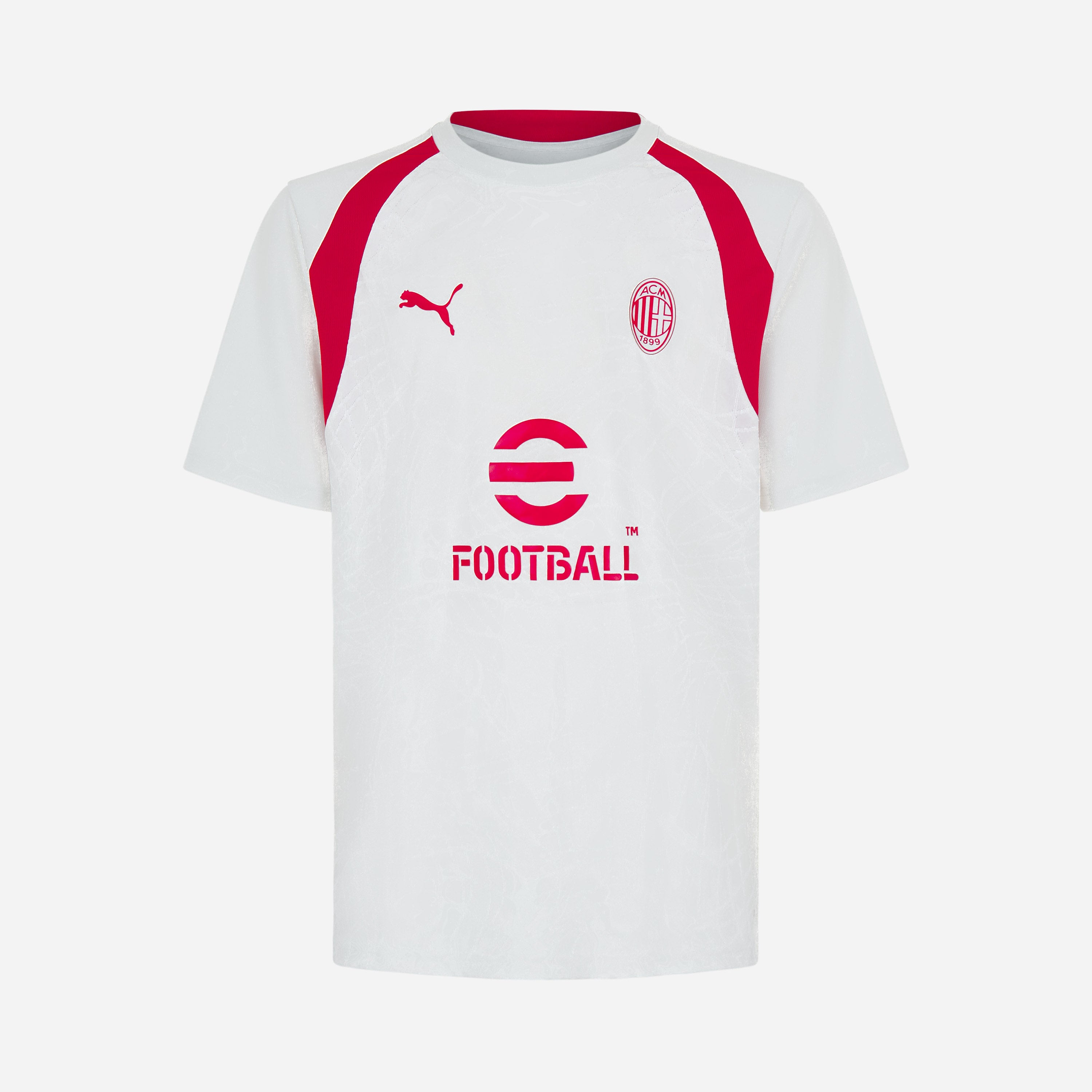 Mens AC Milan White Training Jersey 2026/27 Mens AC Milan White Training Jersey 2026/27