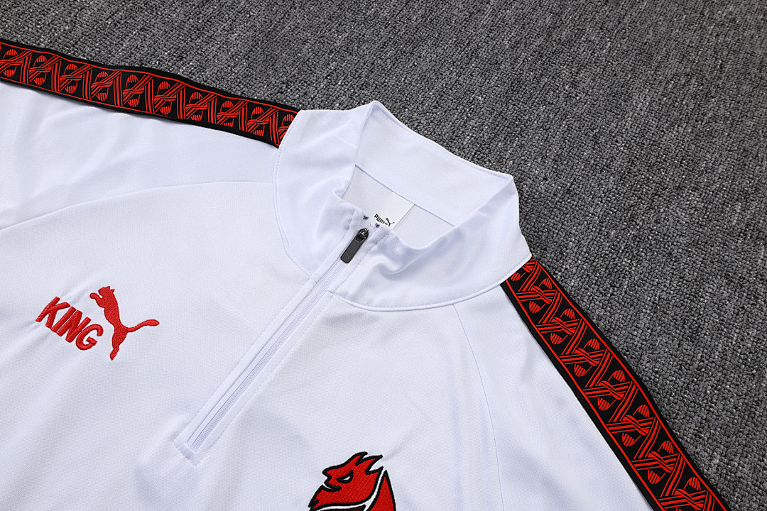 Mens AC Milan White Training Set 2026/27 Mens AC Milan White Training Set 2026/27