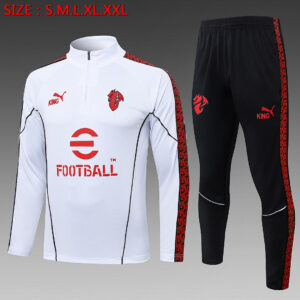 Mens AC Milan White Training Set 2026/27