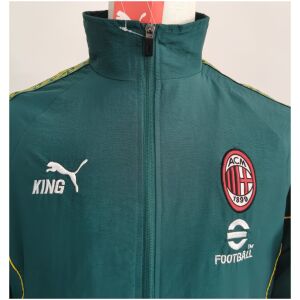 Mens AC Milan Windbreaker 2026/27 rear view showing matching team styling
