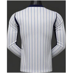 Mens Inter Milan Away Long Sleeve Jersey 2026/27 rear view showing matching team styling