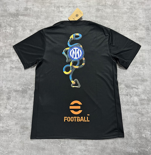 Mens Inter Milan Black Snake Training Jersey 2026/27 Mens Inter Milan Black Snake Training Jersey 2026/27