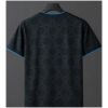 Mens Inter Milan Black/Yellow Pre-Match Jersey 2026/27 rear view showing matching team styling