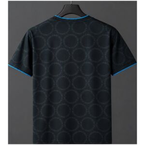 Mens Inter Milan Black/Yellow Pre-Match Jersey 2026/27 rear view showing matching team styling