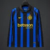 Mens Inter Milan Home Long Sleeve Jersey 2026/27 Mens Inter Milan Home Long Sleeve Jersey 2026/27