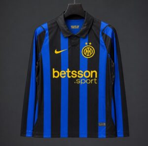 Mens Inter Milan Home Long Sleeve Jersey 2026/27
