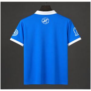 Mens Inter Milan x Pink Floyd Limited Edition Blue Jersey 2026/27 rear view showing matching team styling